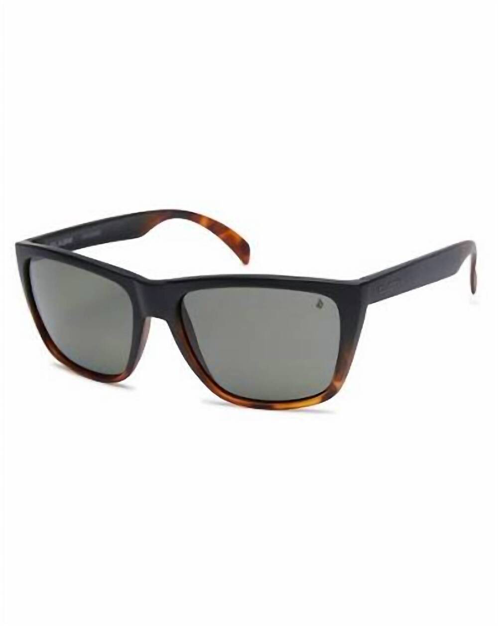 NEW VOLCOM unisex plasm polar sunglasses in matte darkside grey